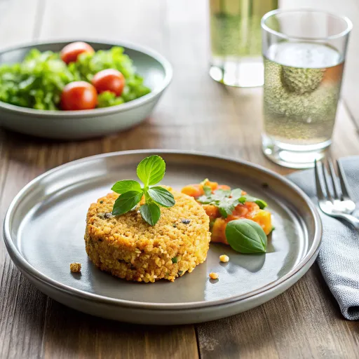 भुना हुआ क्विनोआ और सब्जी कटलेट